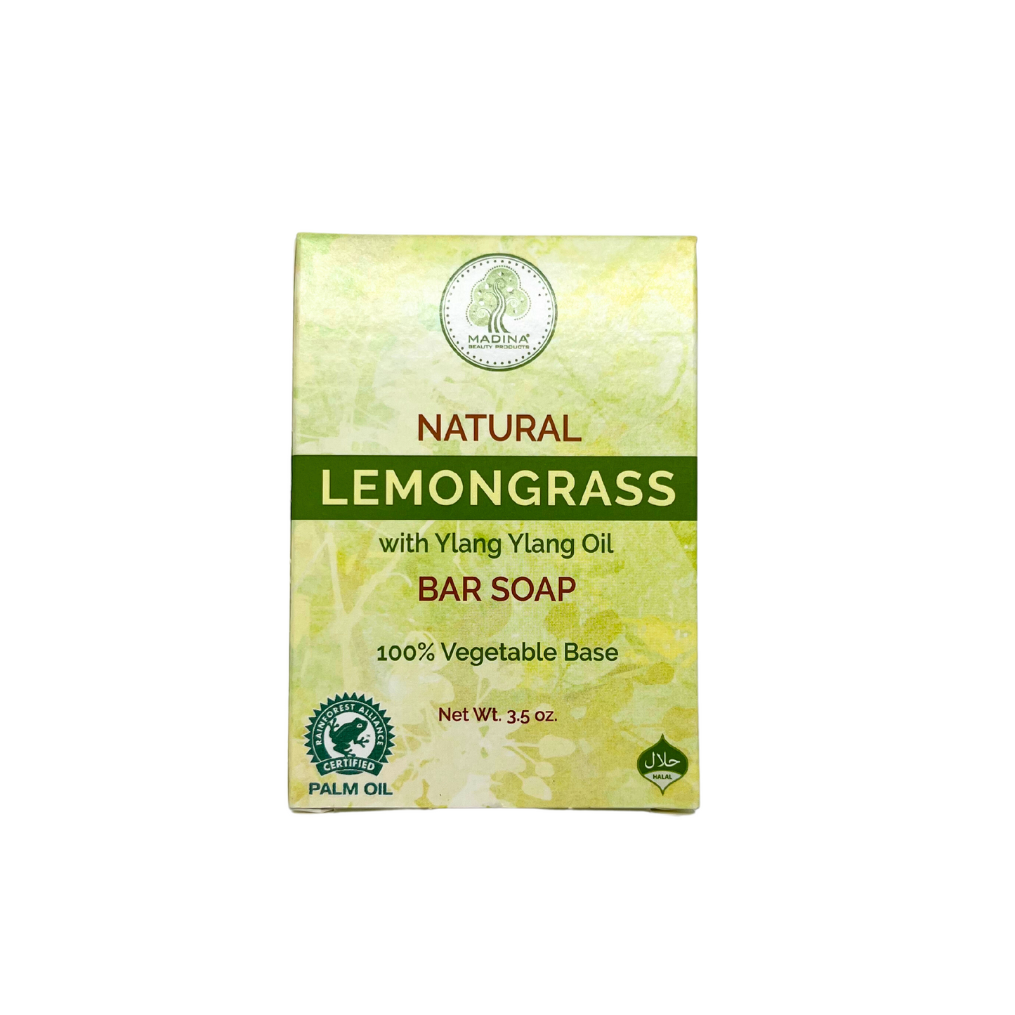 Madina Lemongrass with Ylang Ylang Bar Soap